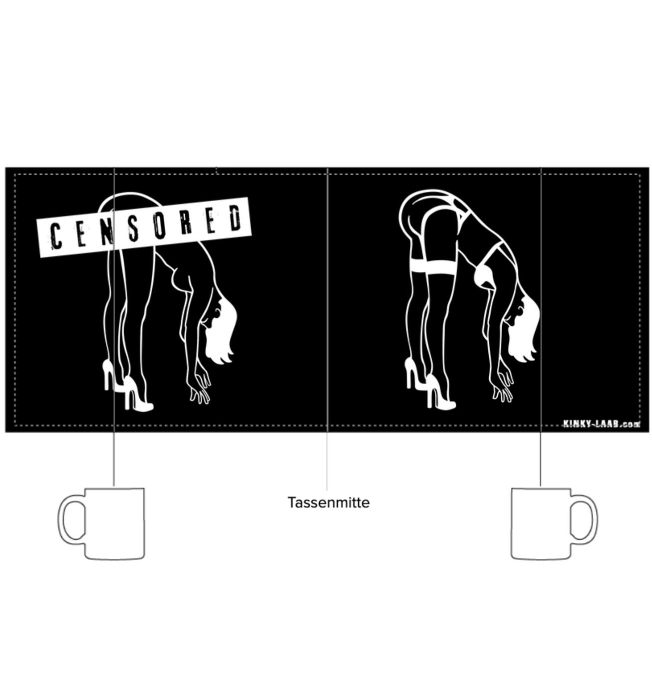 KINKY Coffee Tasse - Girl 01