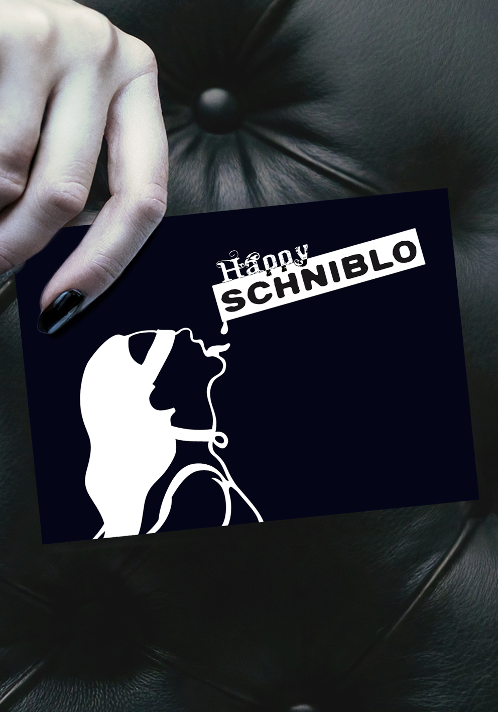 Postkarte zum Schniblo