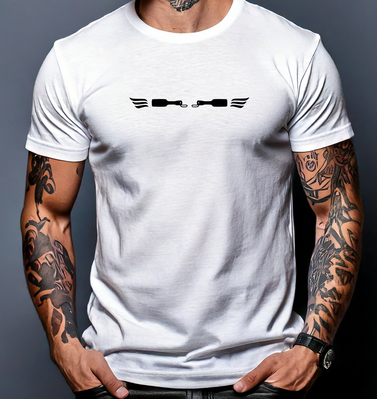 Der PADDLE Code white & grey